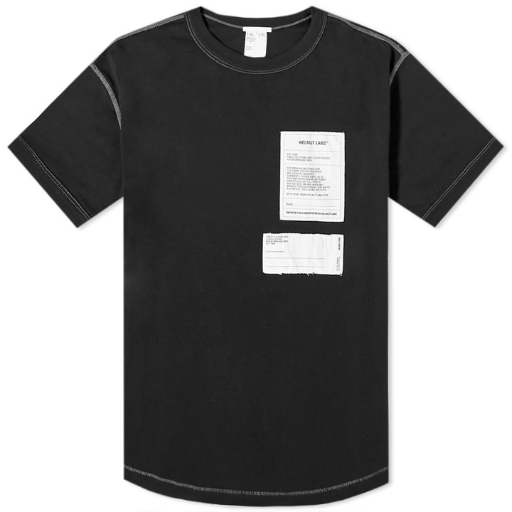 Photo: Helmut Lang Patch Logo Tee