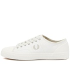 Fred Perry Men's Hughes Low Canvas Sneakers in Light Ecru