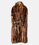 Simone Rocha Faux fur scarf