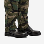 Valentino Men's Combat Boot in Black