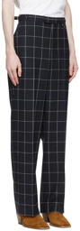 Acne Studios Navy Casual Suit Trousers