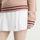 ICECREAM Women's Soft Serve Pleated Skirt in White