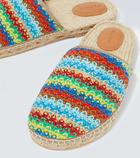 Alanui - Crochet cotton espadrilles