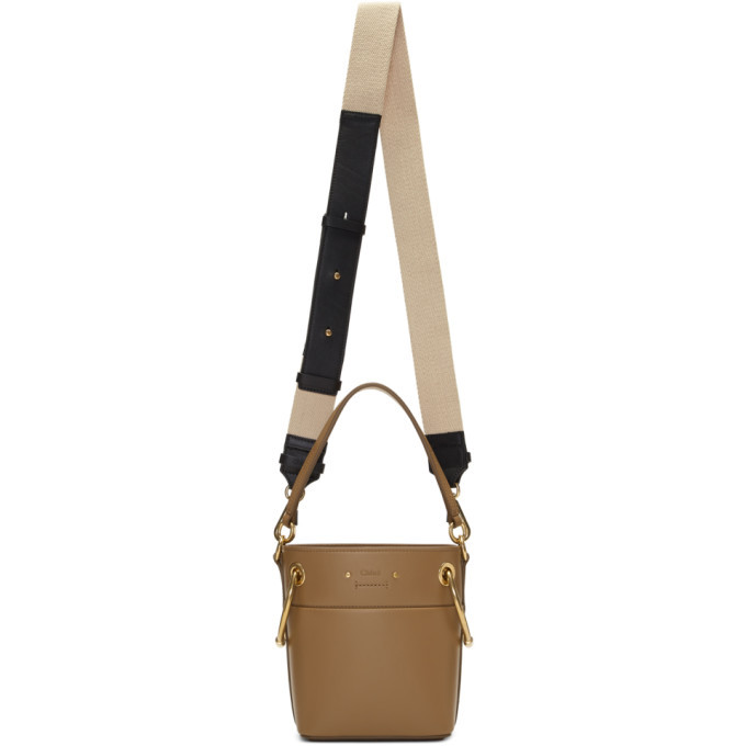 Roy leather discount bucket bag chloé