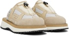 Suicoke Beige & Gray BOMA-ab Slip-On Loafers