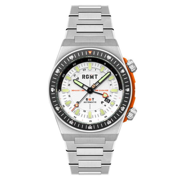 Photo: RGMT Marksman Automatic White Dial Mens Watch RG-8073-11