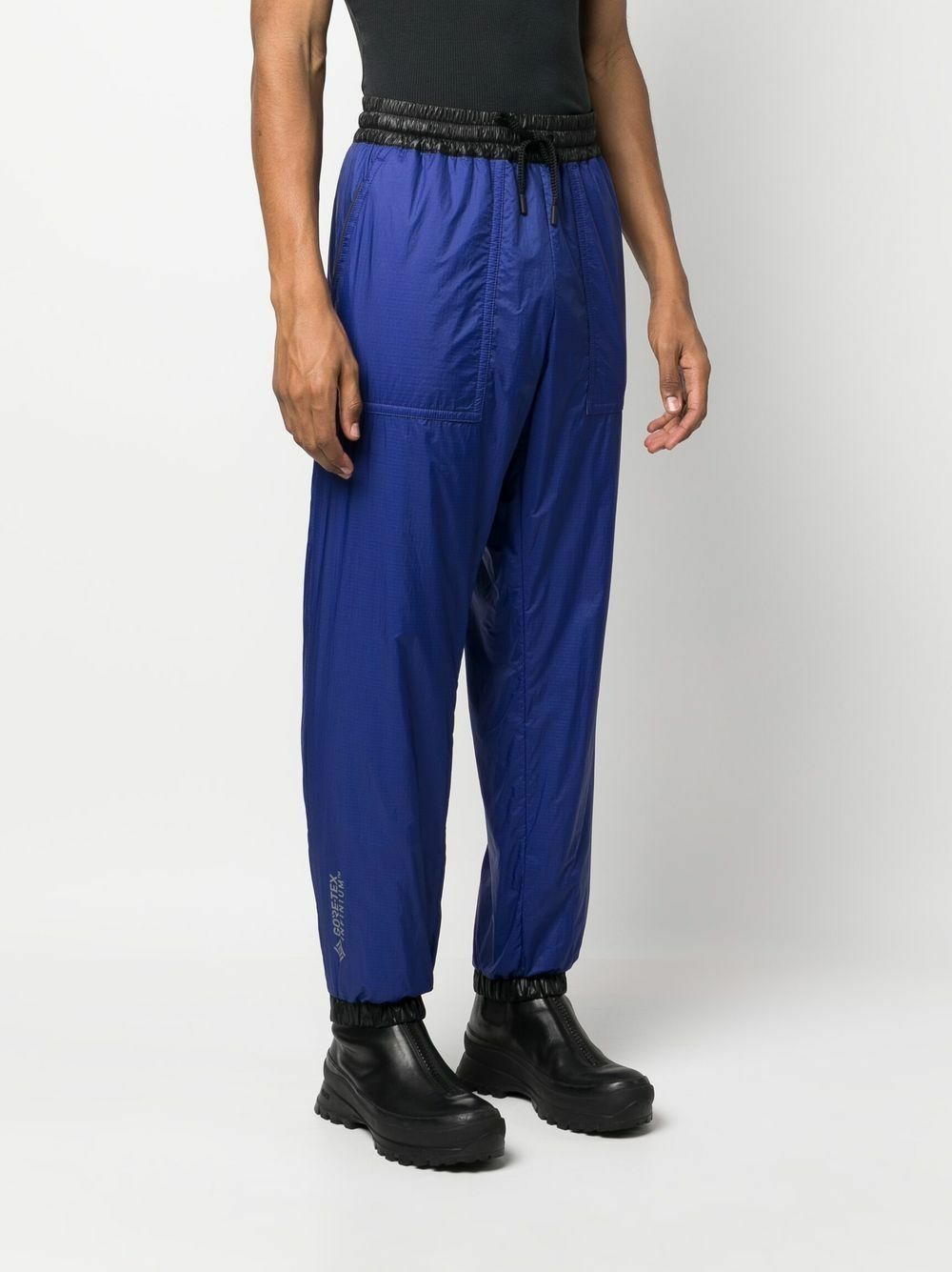 Moncler Grenoble Blue Ripstop Track Pants Moncler Grenoble