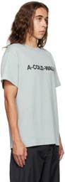 A-COLD-WALL* Gray Bonded T-Shirt