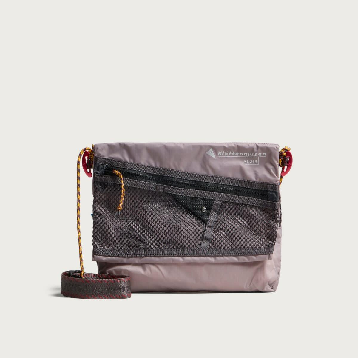Klättermusen Men's Algir Foldover Bag in Puple Dove