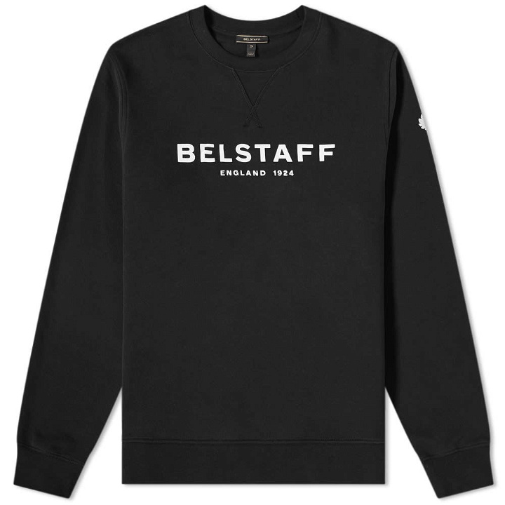 Photo: Belstaff Printed Logo Sweat Black