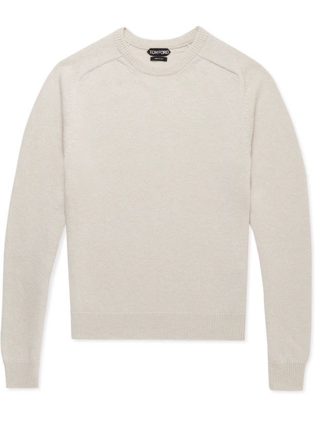 Photo: TOM FORD - Cashmere Sweater - Ivory