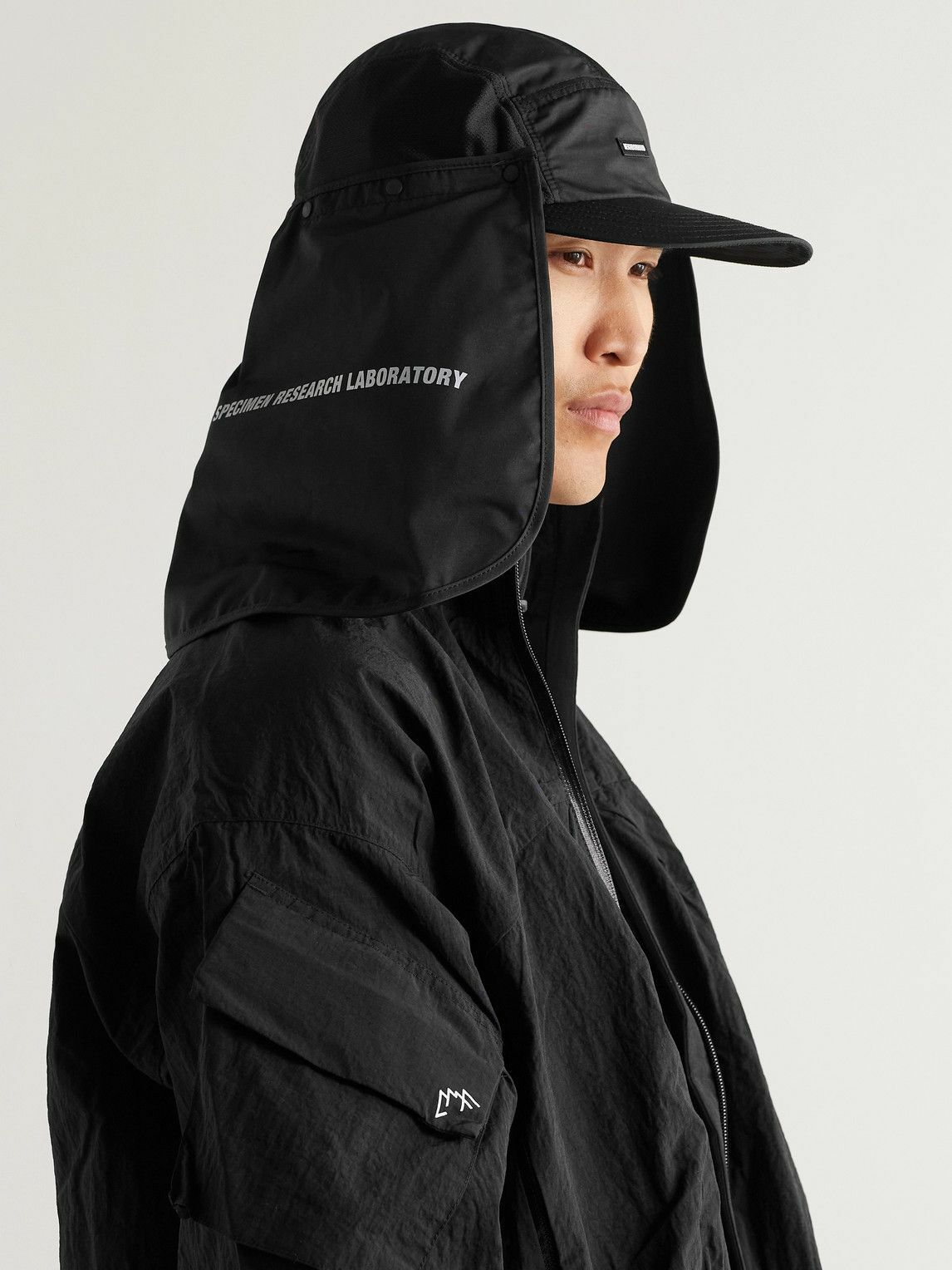 Neighborhood - Duster Convertible Printed COOLMAX Mesh-Trimmed