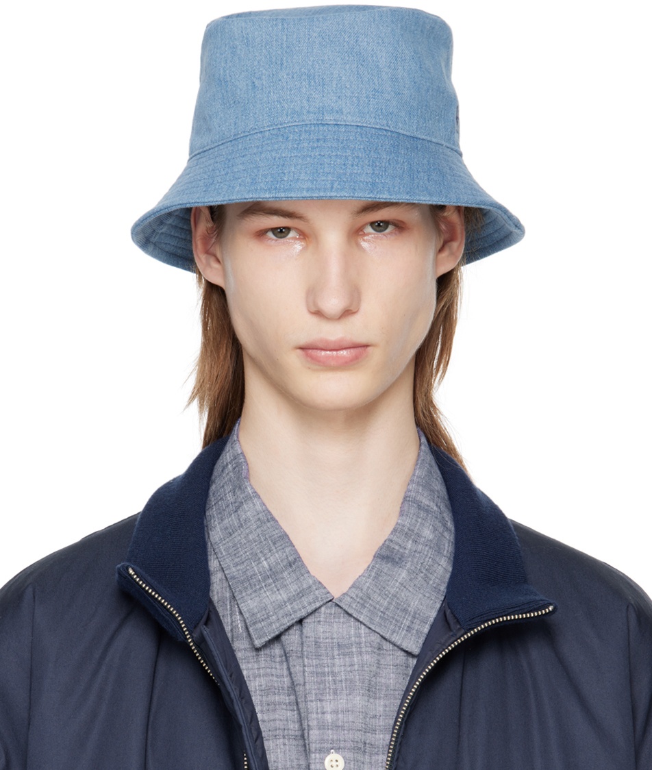 Photo: nanamica Blue Denim Bucket Hat