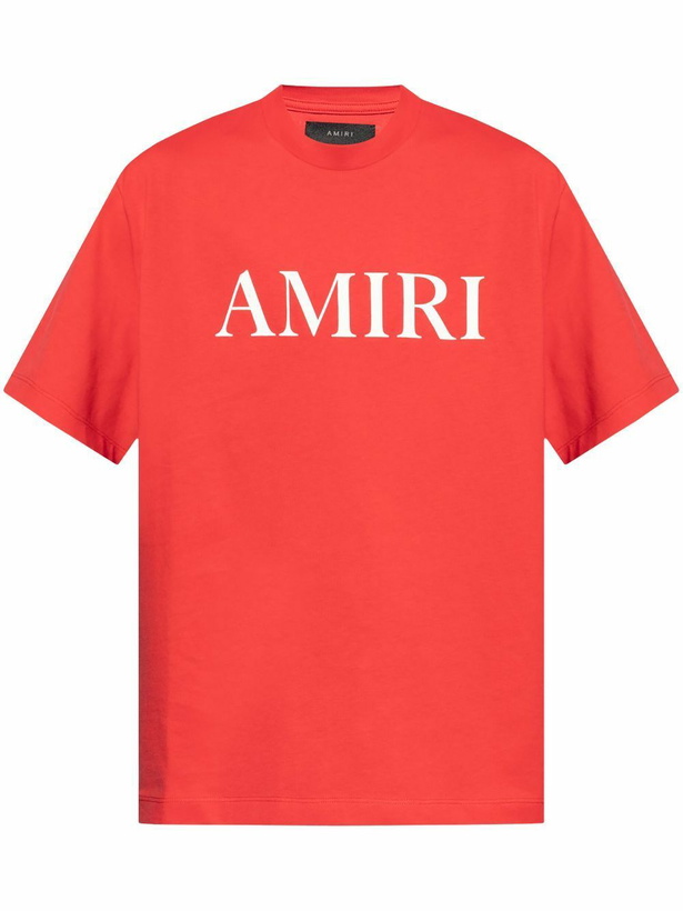 Photo: AMIRI Logo-Print T-Shirt
