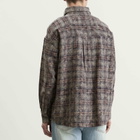 Picante Men's Rocco Bleached Check Shirt in Checked Navy