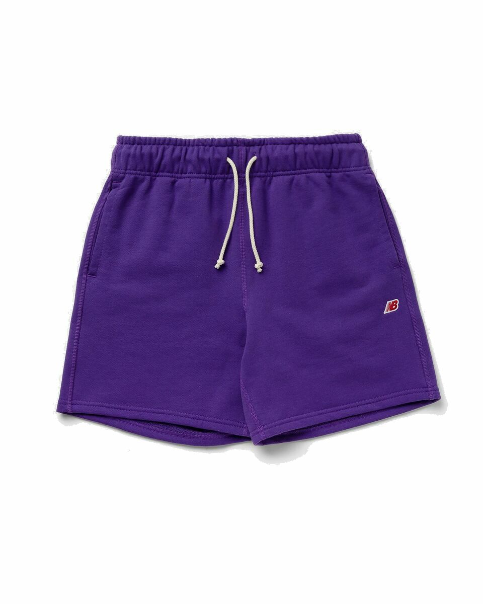 Photo: New Balance Made In Usa Core Short Purple - Mens - Sport & Team Shorts