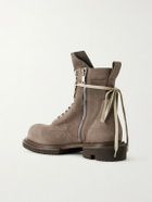 Rick Owens - Army Gabe Full-Grain Nubuck Boots - Brown