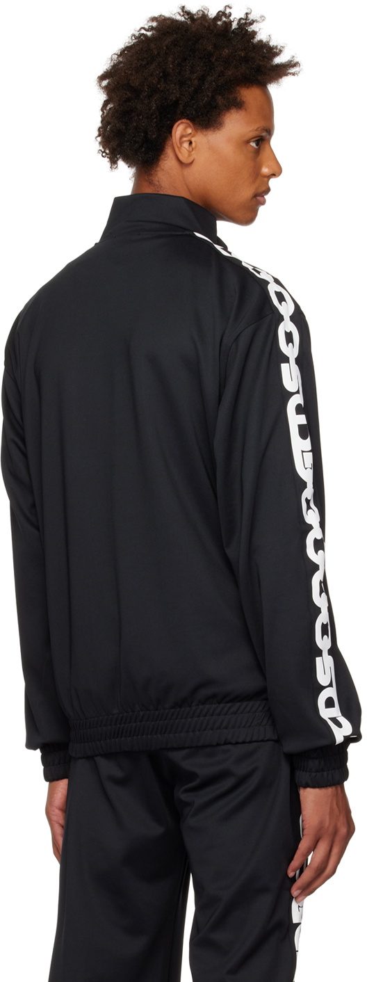 GCDS Black Chain Track Jacket