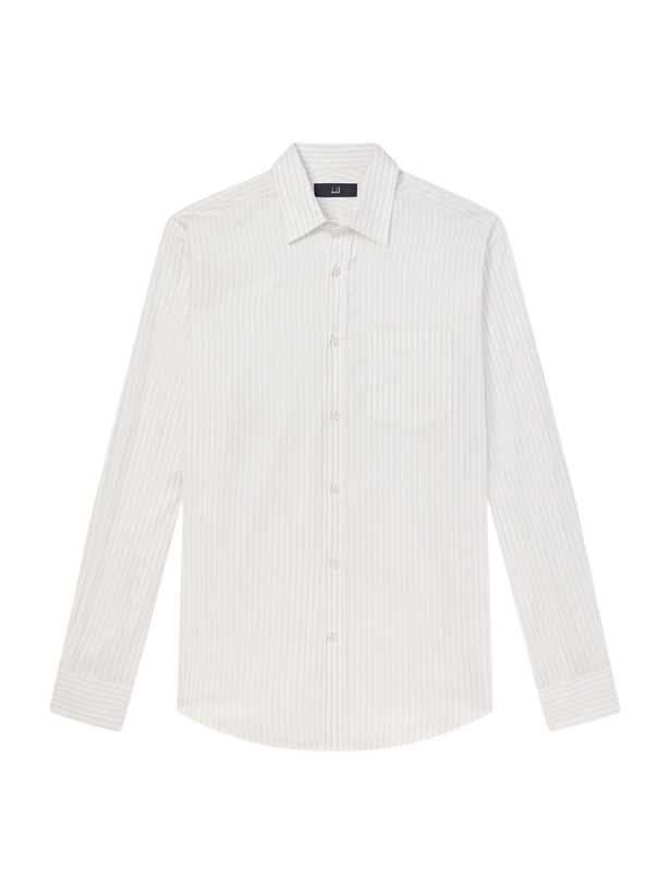 Photo: Dunhill - Striped Cotton Shirt - White
