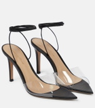 Gianvito Rossi - Skye 85 PVC and leather sandals