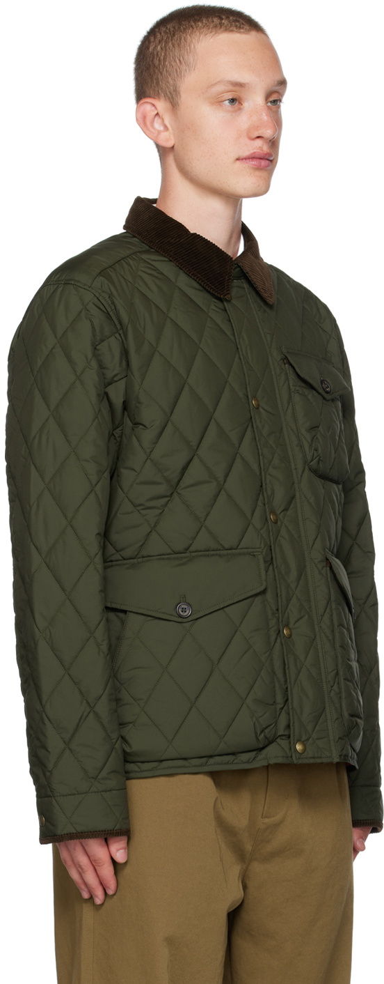 Polo Ralph Lauren Green Quilted Jacket Polo Ralph Lauren