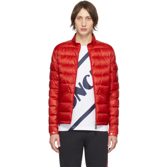 Photo: Moncler Red Down Agay Jacket