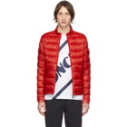 Moncler Red Down Agay Jacket