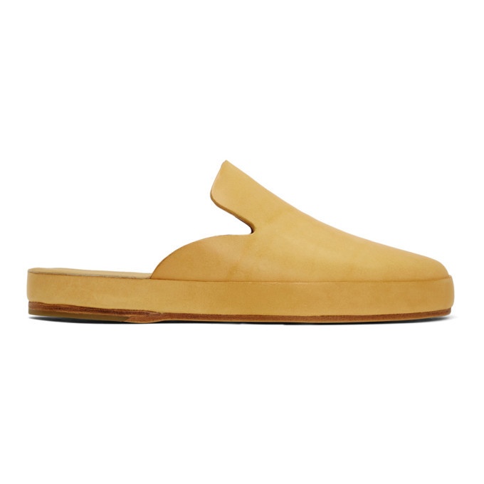 Photo: Feit Tan Hand Sewn Slide Loafers