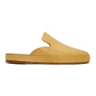 Feit Tan Hand Sewn Slide Loafers
