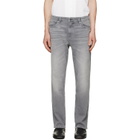 BOSS Gray Maine Regular-Fit Comfort-Stretch Jeans