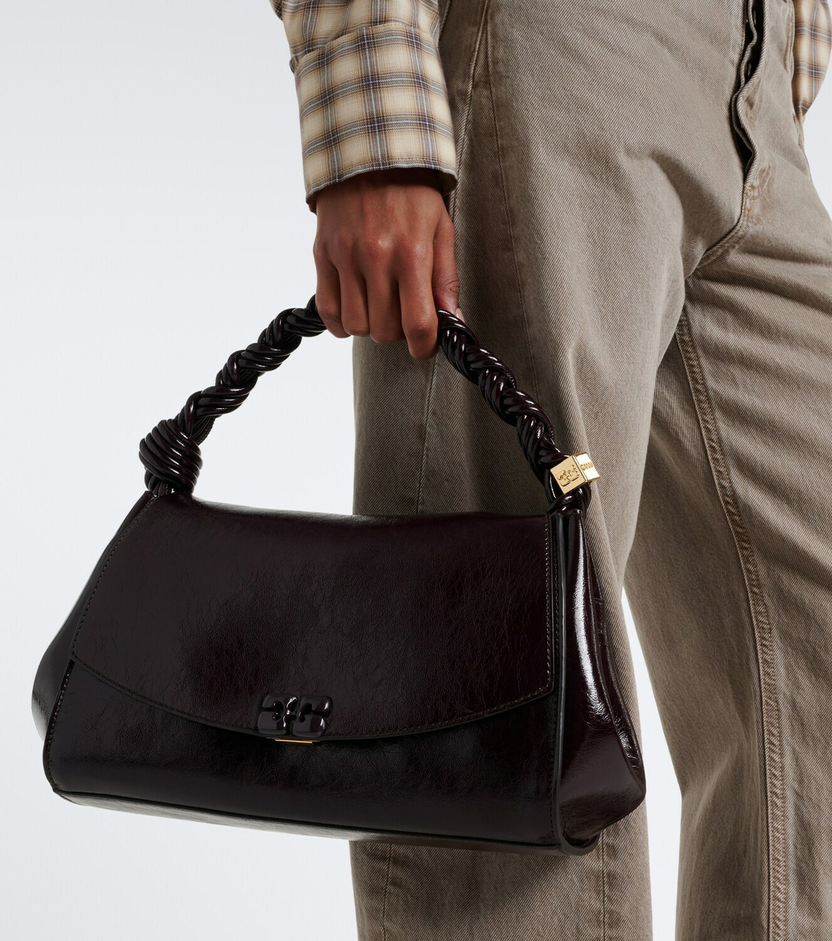 Ganni Very Bou top-handle bag