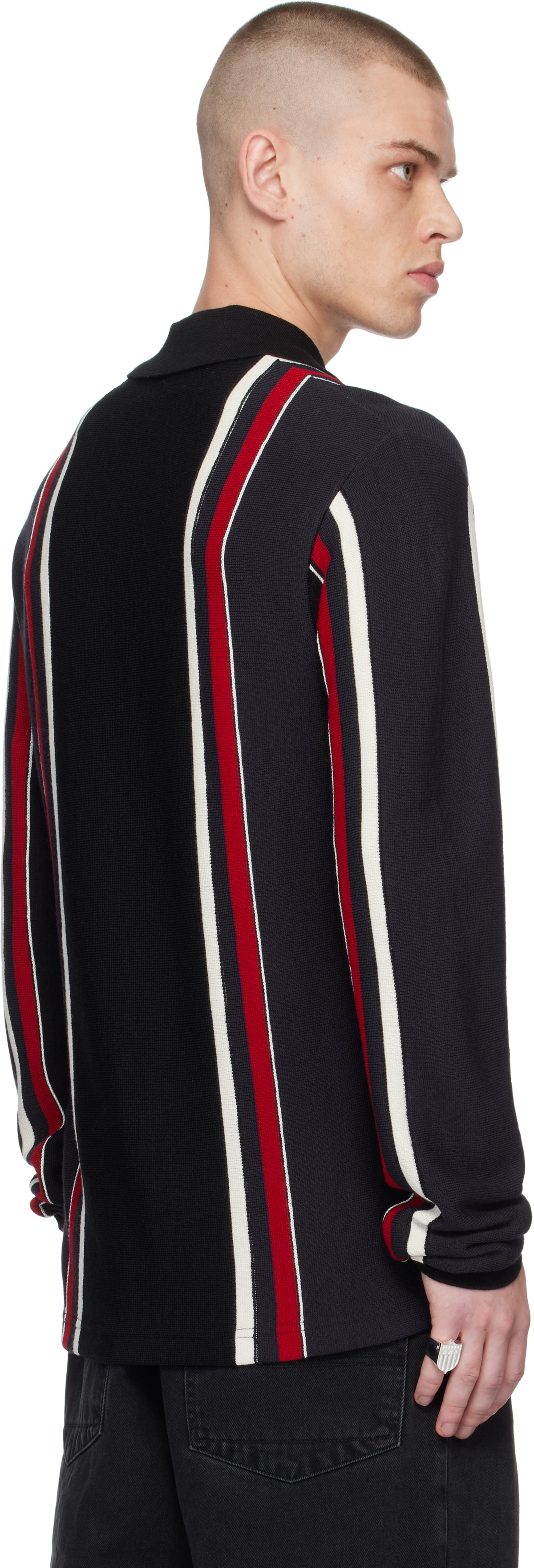 AMBUSH Multicolor Long Sleeve Embroidered Polo
