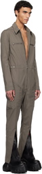 Rick Owens Gray Hollywood Headon Jumpsuit