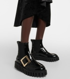 Roger Vivier Viv' Go-Thick leather platform Chelsea boots