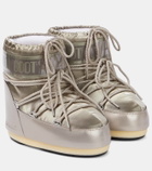 Moon Boot Icon Low Glance satin snow boots