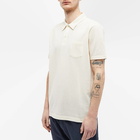 Sunspel Men's Riviera Polo Shirt in Undyed