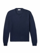 MILES LEON - Elio Organic Cotton Sweater - Blue