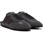 Marni Black Softy Soccer Slip-on Sneakers