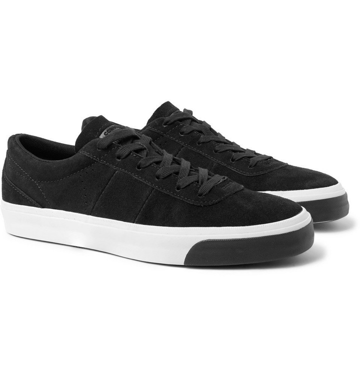 Photo: Converse - One Star CC OX Suede Sneakers - Black