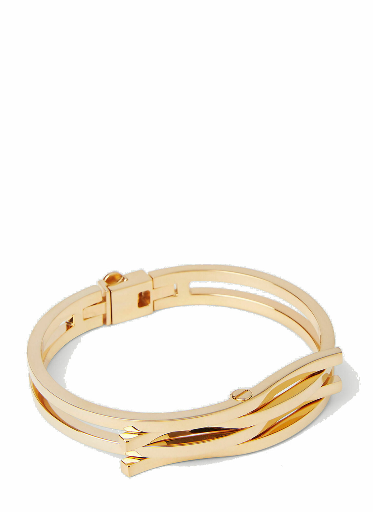 Photo: Intertwined Cuff Bracelet in Gold