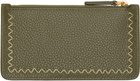 Marni Khaki Zipped Card Holder
