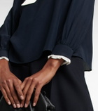 Rixo Eimer silk blouse