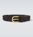 Lardini Braided suede belt
