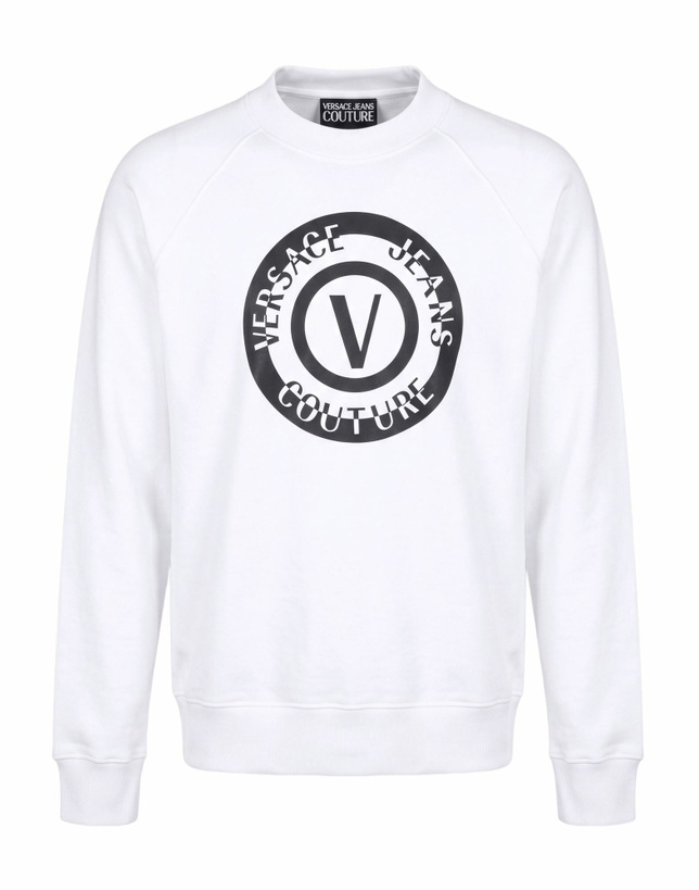 Photo: Versace Jeans Couture Mens Sweatshirt in Off white