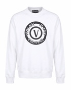 Versace Jeans Couture Mens Sweatshirt in Off white