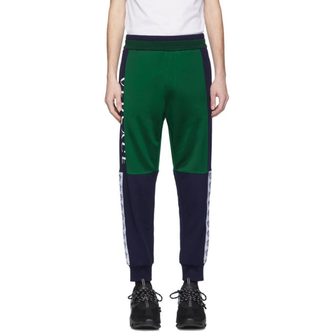 Photo: Versace Green and Navy Compilation Lounge Pants