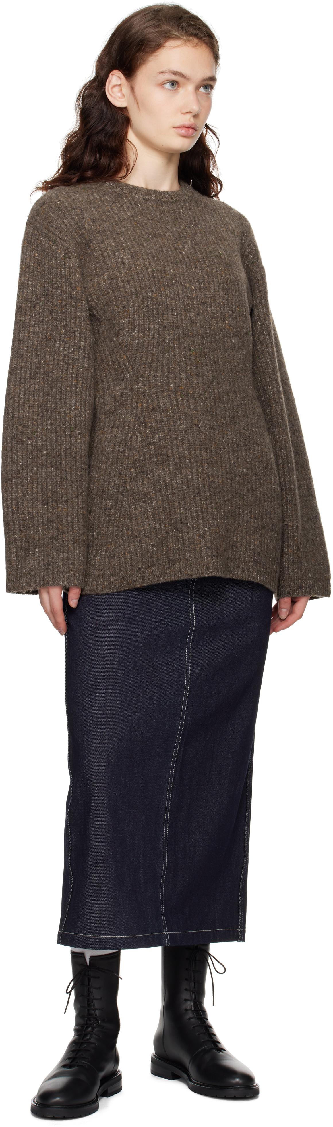 CO Brown Hourglass Sweater