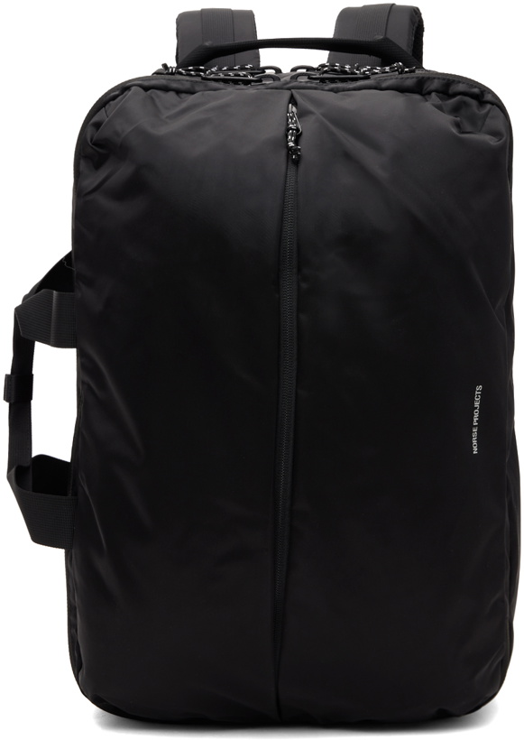 Photo: NORSE PROJECTS Black 3-Way Backpack