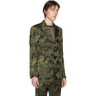 Dries Van Noten Khaki Basinger Blazer