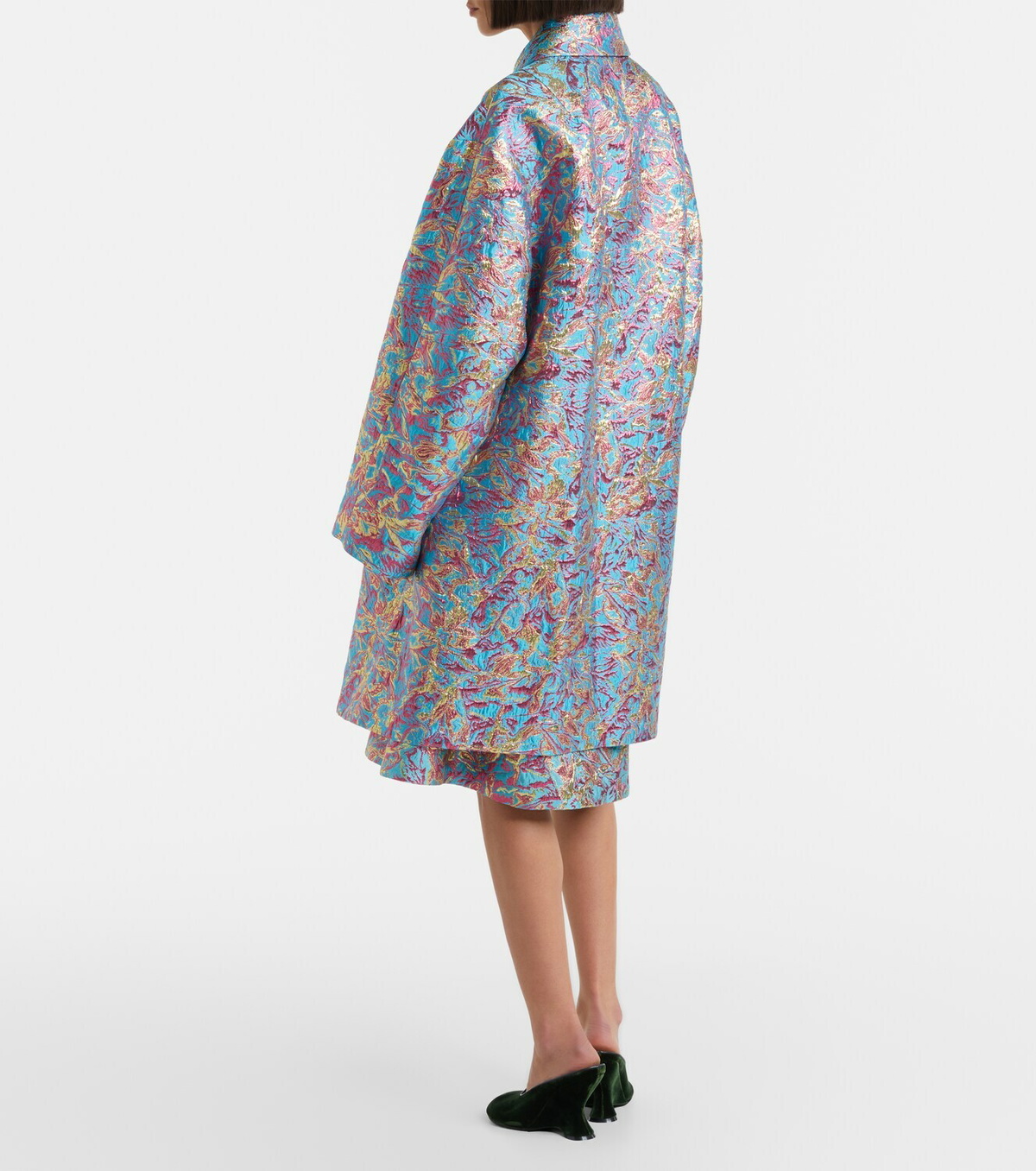 Dries Van Noten Brocade coat